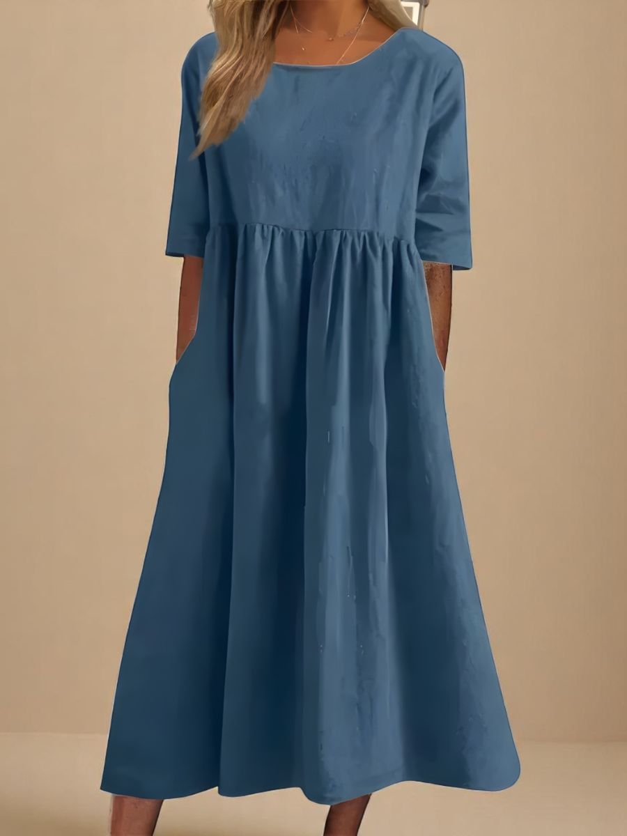 Aster Round Neck Dress