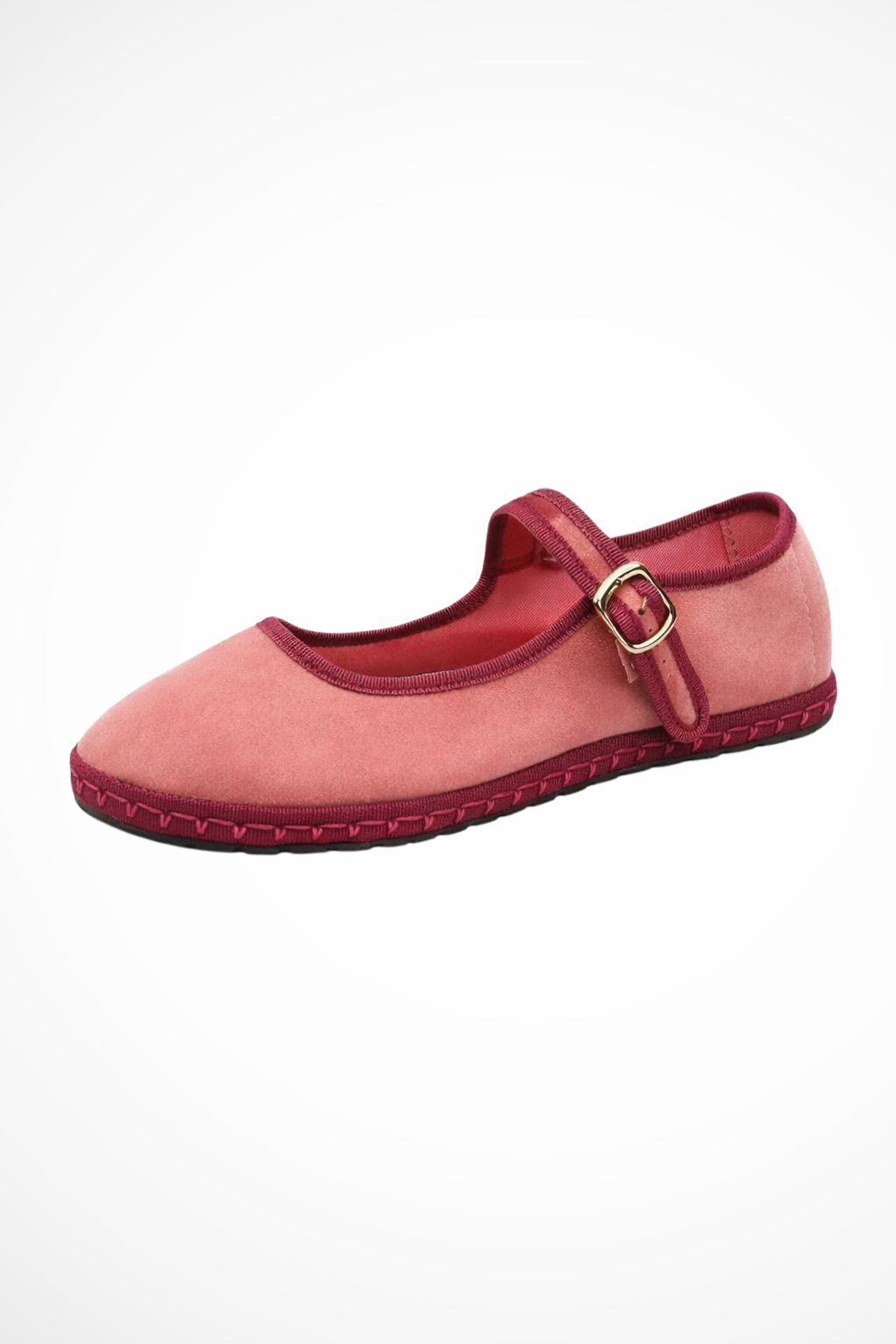 Round Toe Mary Jane Flats