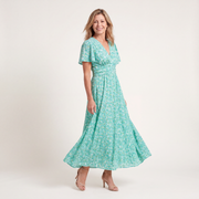 Fleur Floral Midi Dress
