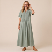 Coralie Pleated Dress