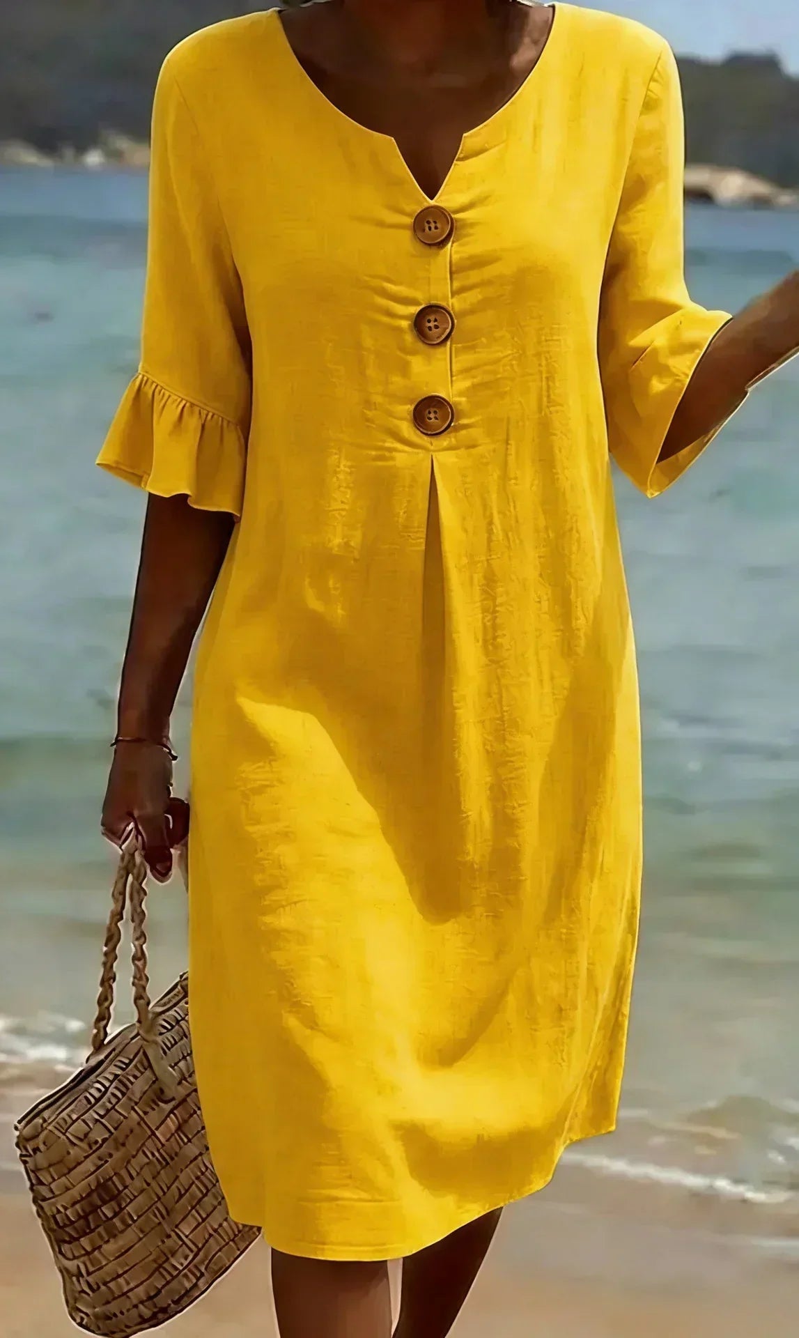 Rowan Puff Sleeve Dress