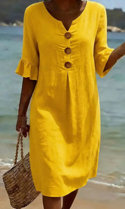 Rowan Puff Sleeve Dress