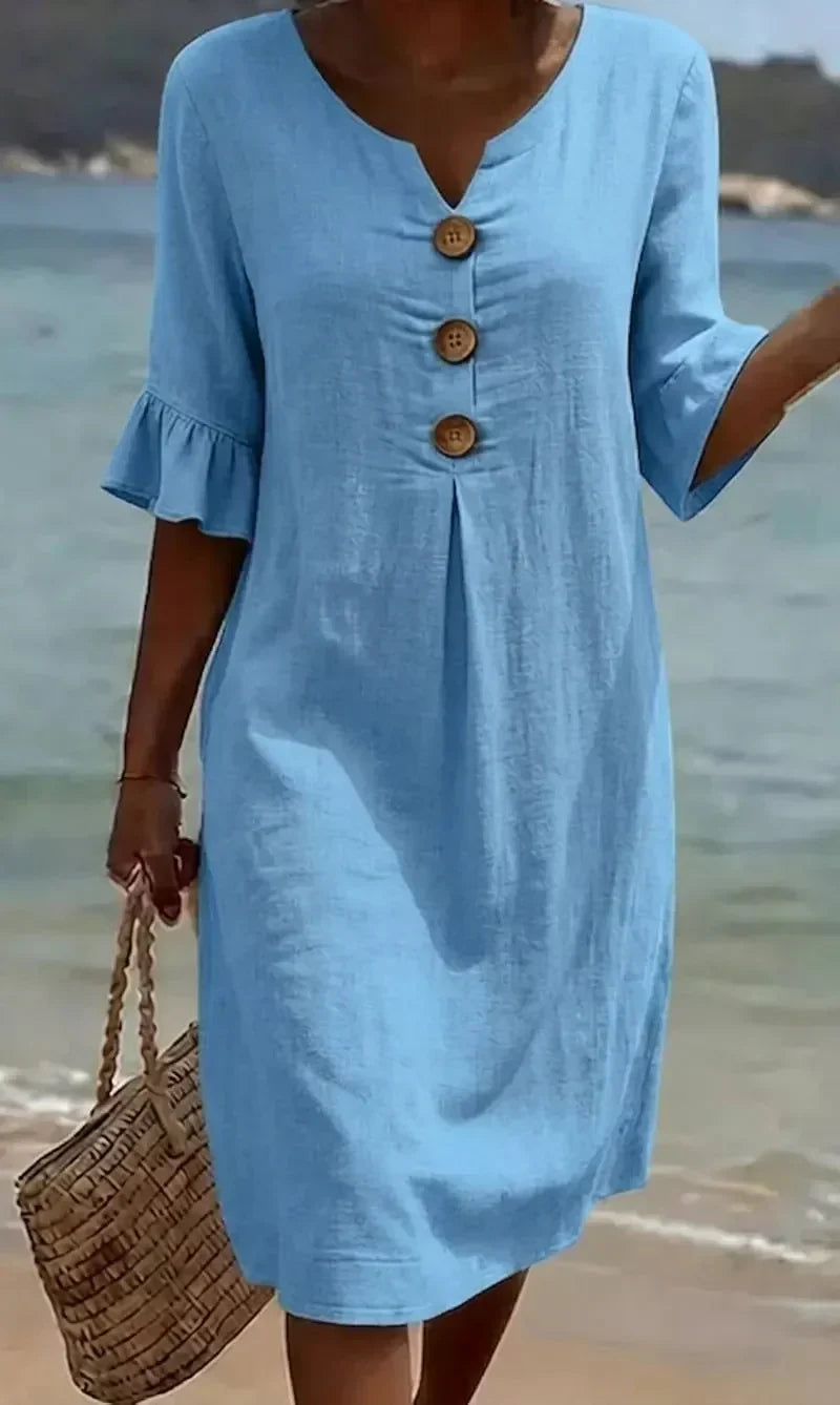 Rowan Puff Sleeve Dress