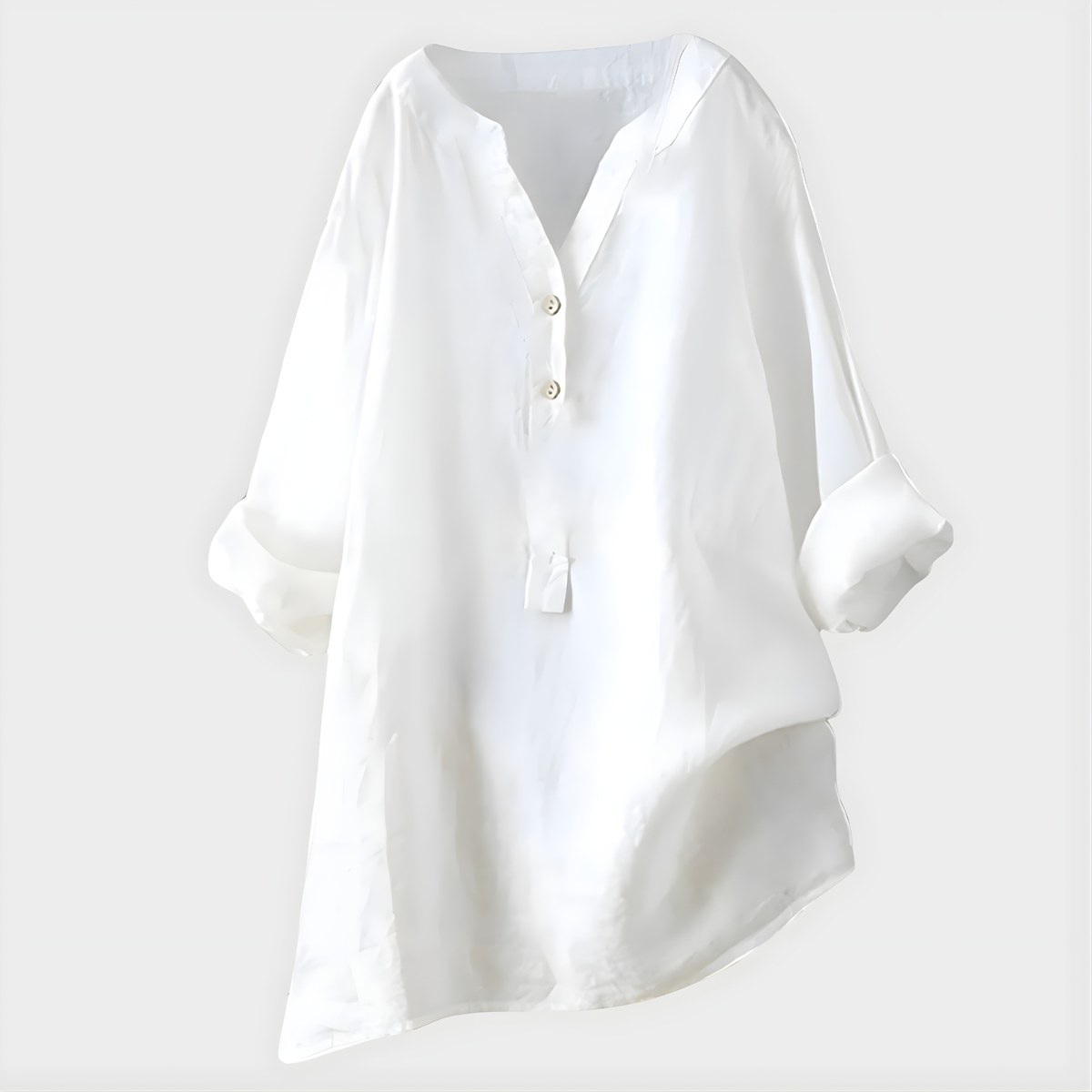 Odile Relaxed V Neck Blouse