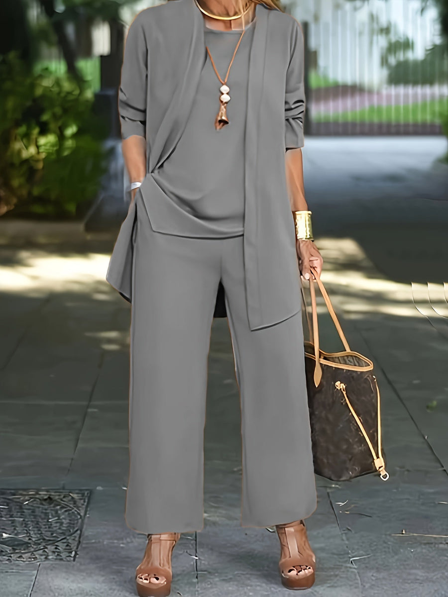 Rosaline Three Piece Trouser Set