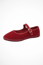 Round Toe Mary Jane Flats