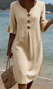 Rowan Puff Sleeve Dress
