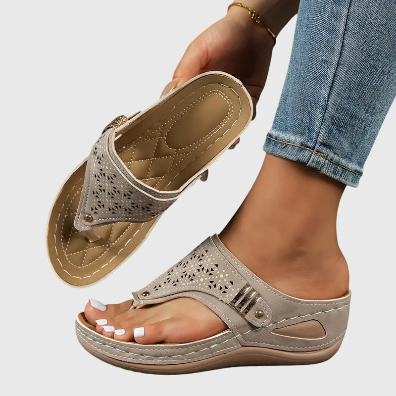 Lilou Wedge Sandals