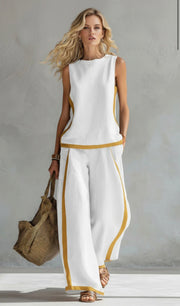 Solenne Relaxed Top and Trouser Set