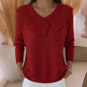 Jessamine Pleat Collar Jumper