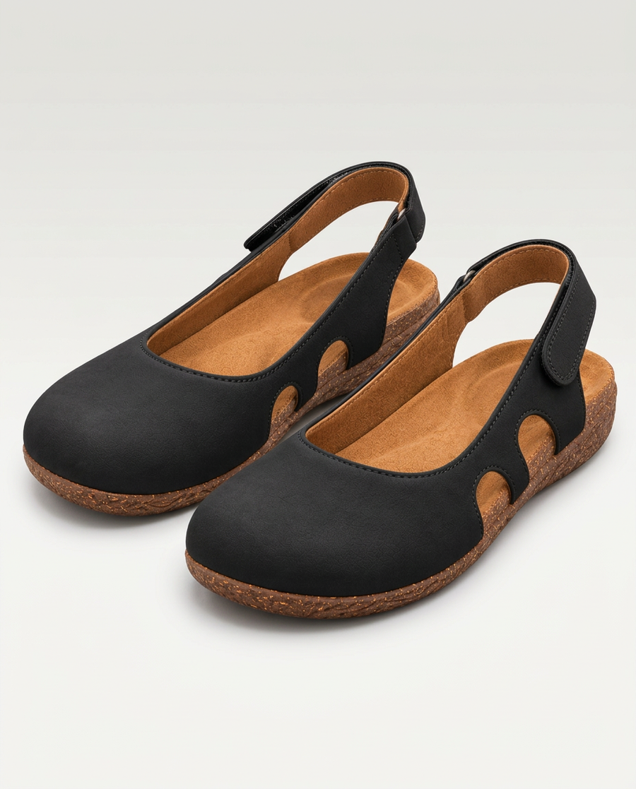 Tessa Cutout Slingback Sandals