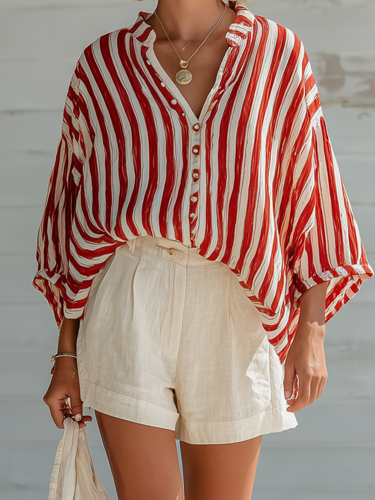 Ava | Chic Striped Two Piece Set for Women 2