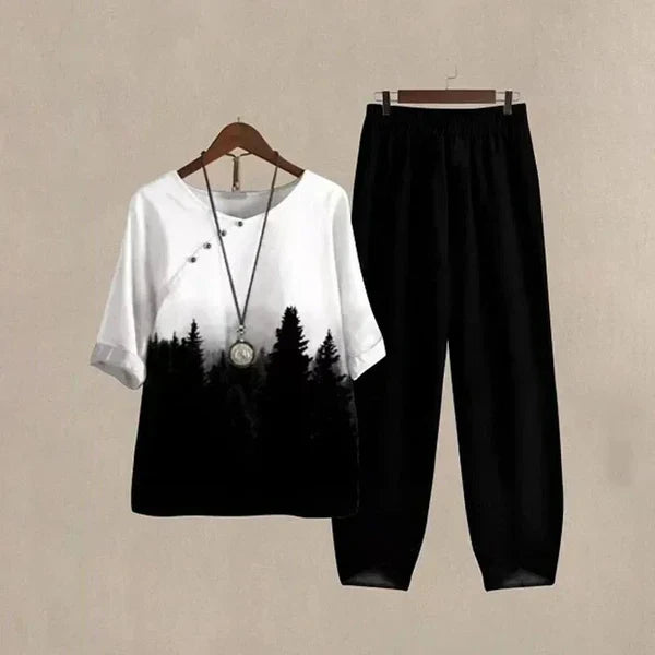 Annora Relaxed Summer Trouser Set