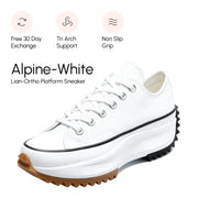 Laurel Cushioned Lace Up Flats