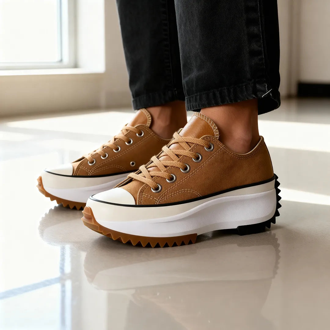 Laurel Cushioned Lace Up Flats