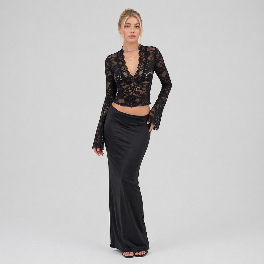 Fleur Sheer Floral Top
