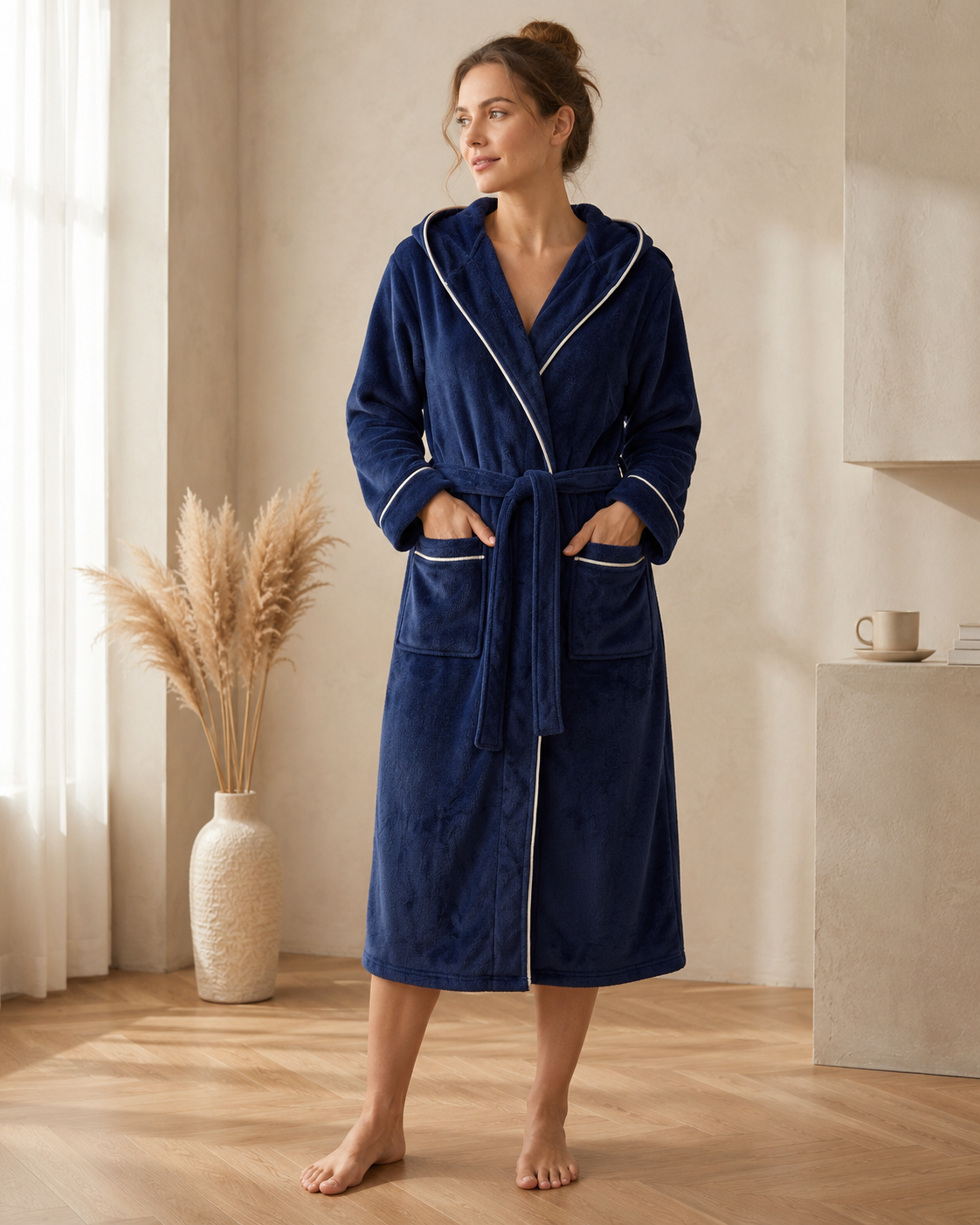 Hooded Bathrobe