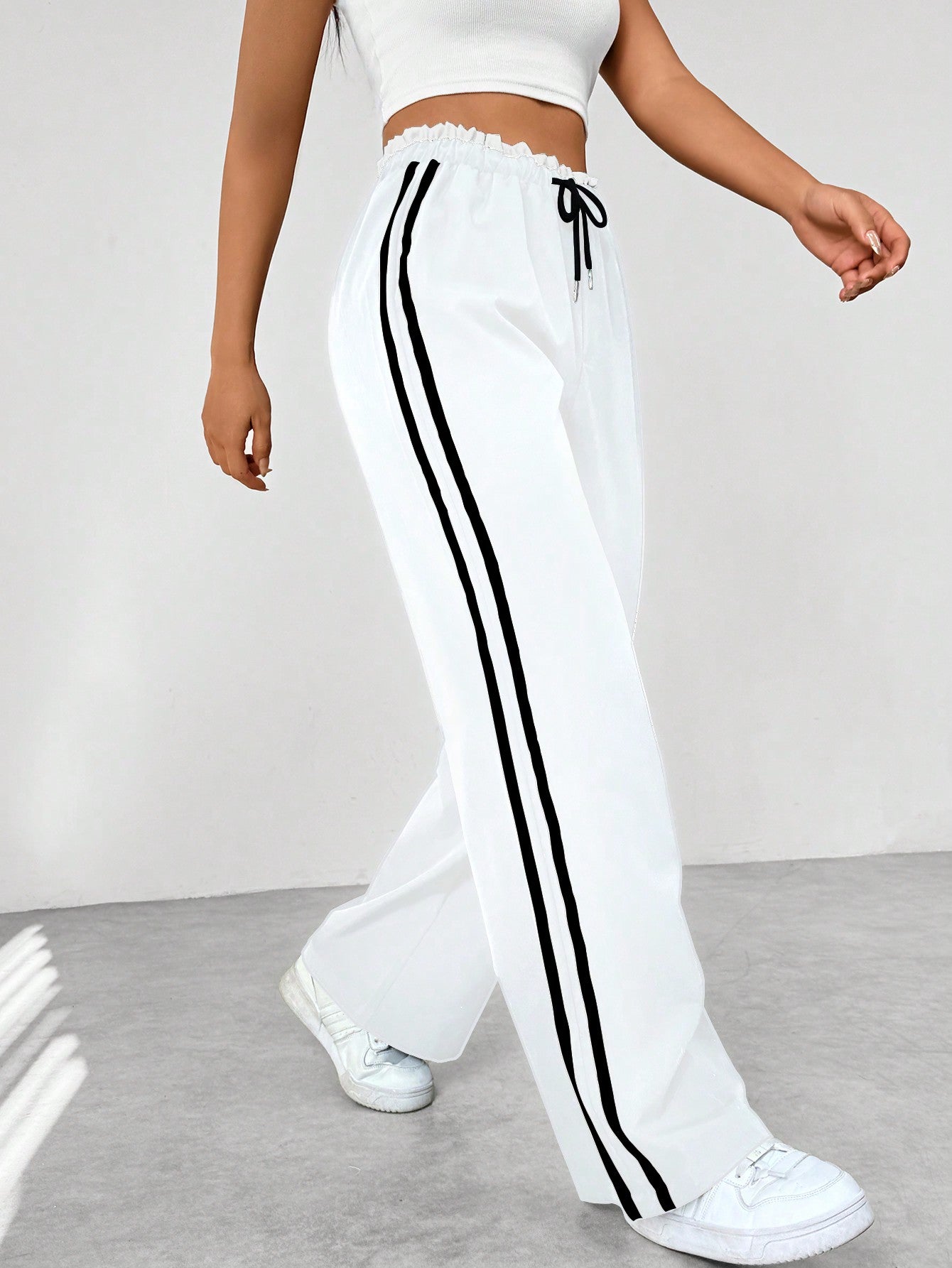 Elsa – Casual Wide Leg Trousers for Effortless Style and Comfort in Spring and Autumn