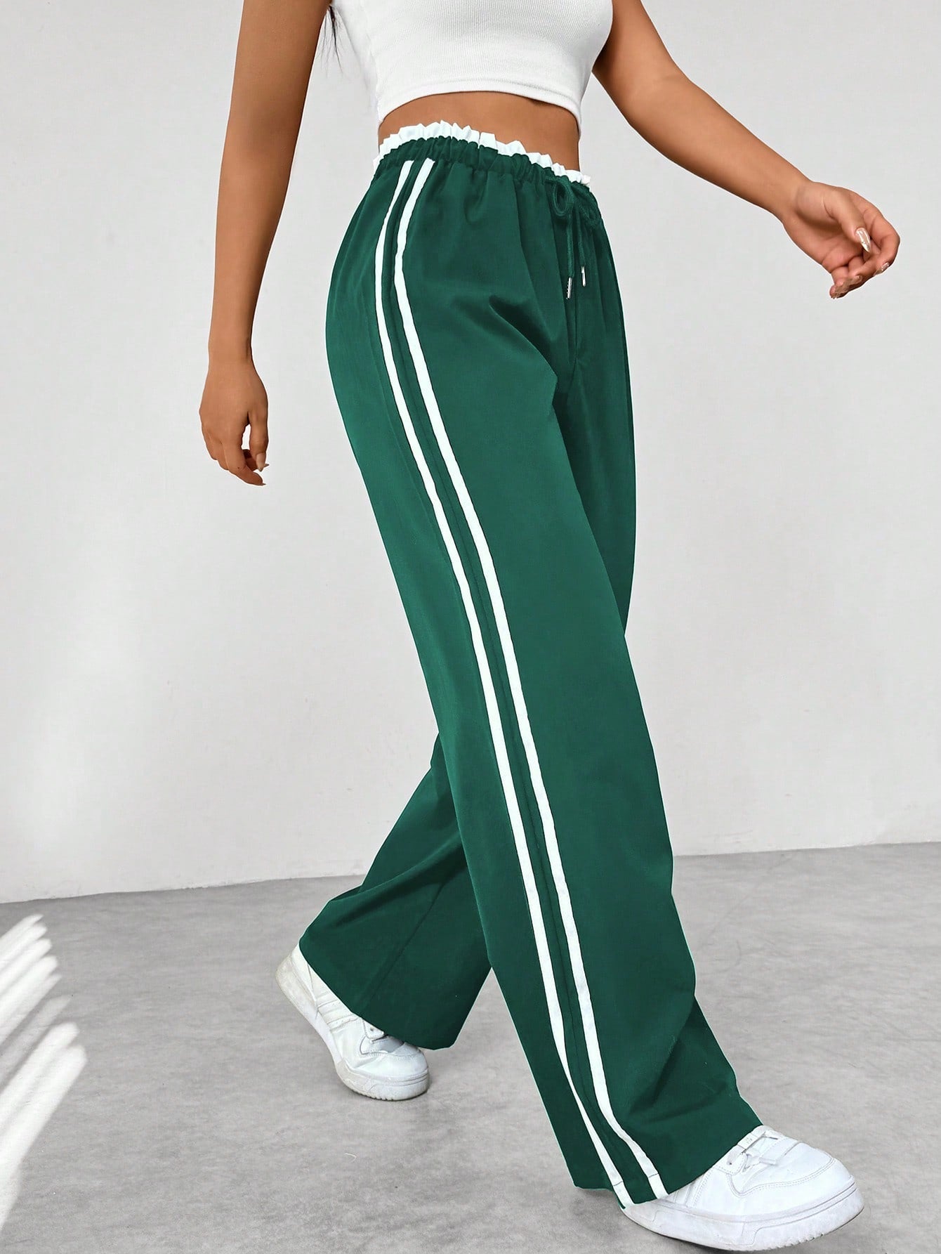 Elsa – Casual Wide Leg Trousers for Effortless Style and Comfort in Spring and Autumn