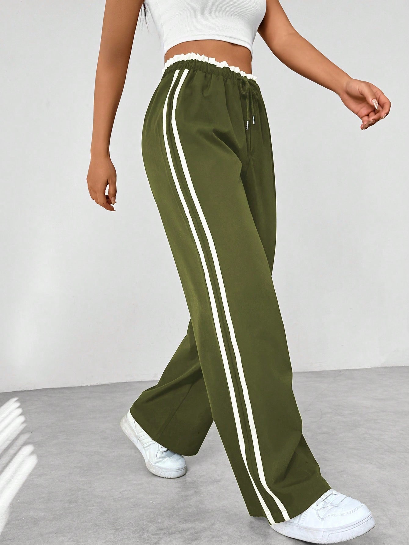 Elsa – Casual Wide Leg Trousers for Effortless Style and Comfort in Spring and Autumn
