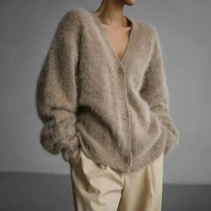 Ivy Soft – Cashmere Long Cardigan for Effortless Elegance and Cozy Comfort