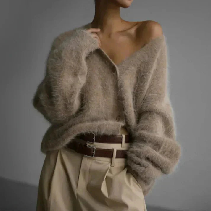 Ivy Soft – Cashmere Long Cardigan for Effortless Elegance and Cozy Comfort