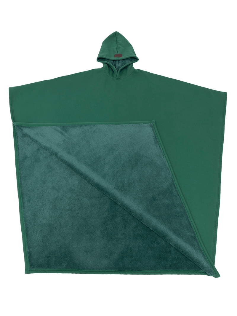 Variant image for Luxe Luxury Fleece Poncho with Hood for Ultimate Warmth and Comfort-6