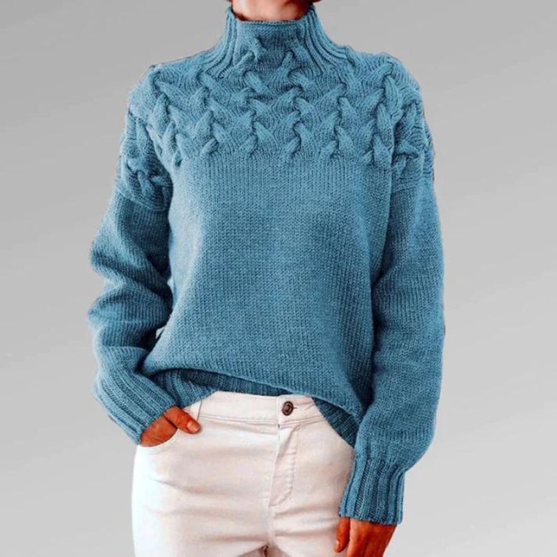Variant image for Inez - Cashmere Turtleneck Sweater for Women - Elegant Warmth & Comfort-26