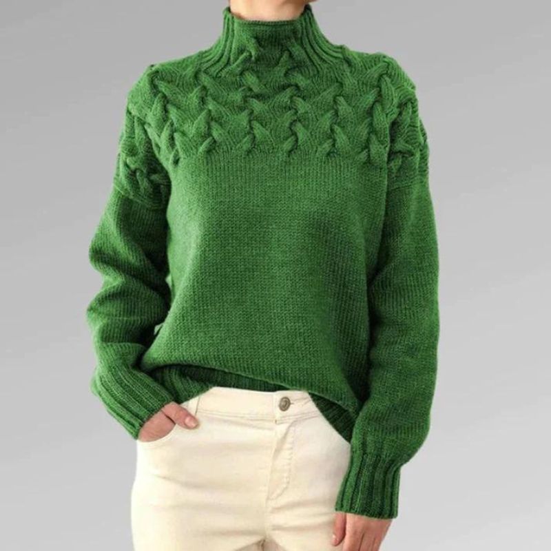 Variant image for Inez - Cashmere Turtleneck Sweater for Women - Elegant Warmth & Comfort-16