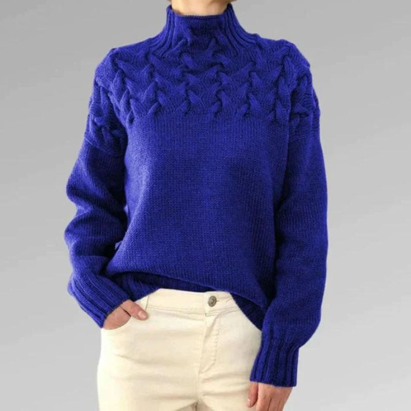 Variant image for Inez - Cashmere Turtleneck Sweater for Women - Elegant Warmth & Comfort-11