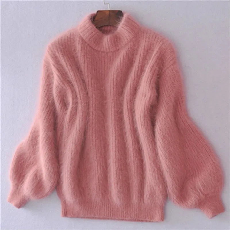 Variant image for Jessica Premium Wool Blend Turtleneck Sweater for Women - Ultimate Winter Comfort-13