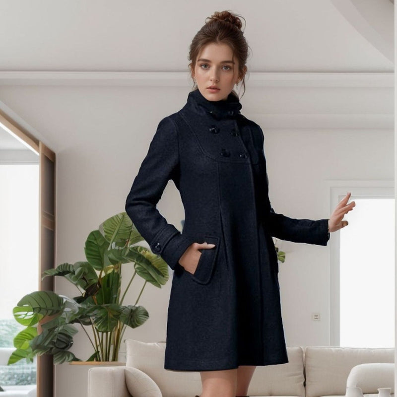 Bella - Women's Cashmere Winter Coat for Ultimate Warmth and Timeless Style