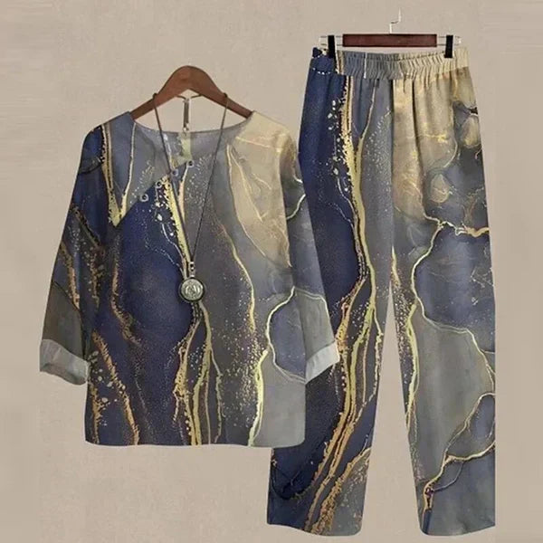 Annora Relaxed Summer Trouser Set