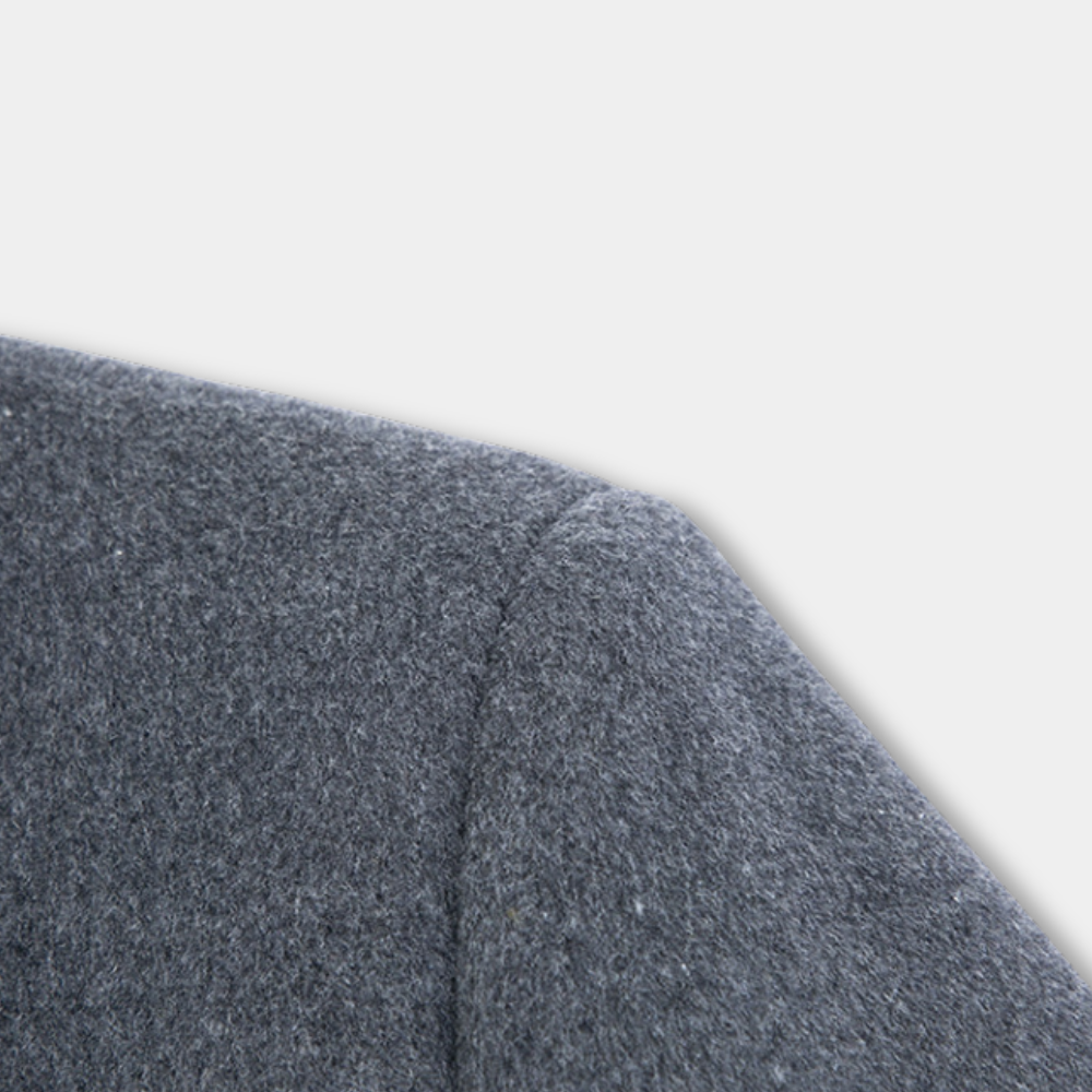 Gentle Class - Men's Wool Overcoat with Goose Down Lining for Ultimate Warmth