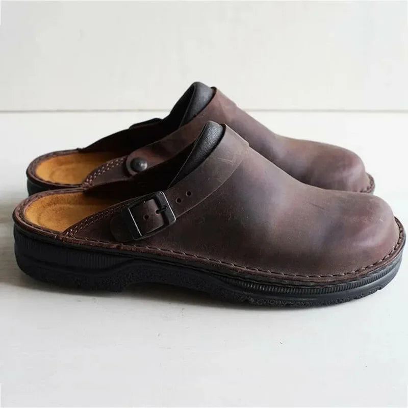 Arielle Cushioned Adjustable Strap Flats