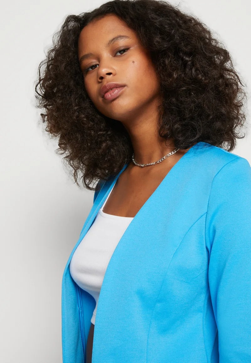 Sesia Elegant Cardigan Jacket - Soft Fabric, Structured Design, Versatile Style