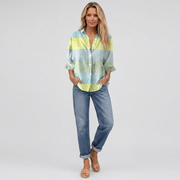 Iris Button Front Blouse