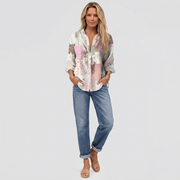 Laurel Patchwork Floral Blouse