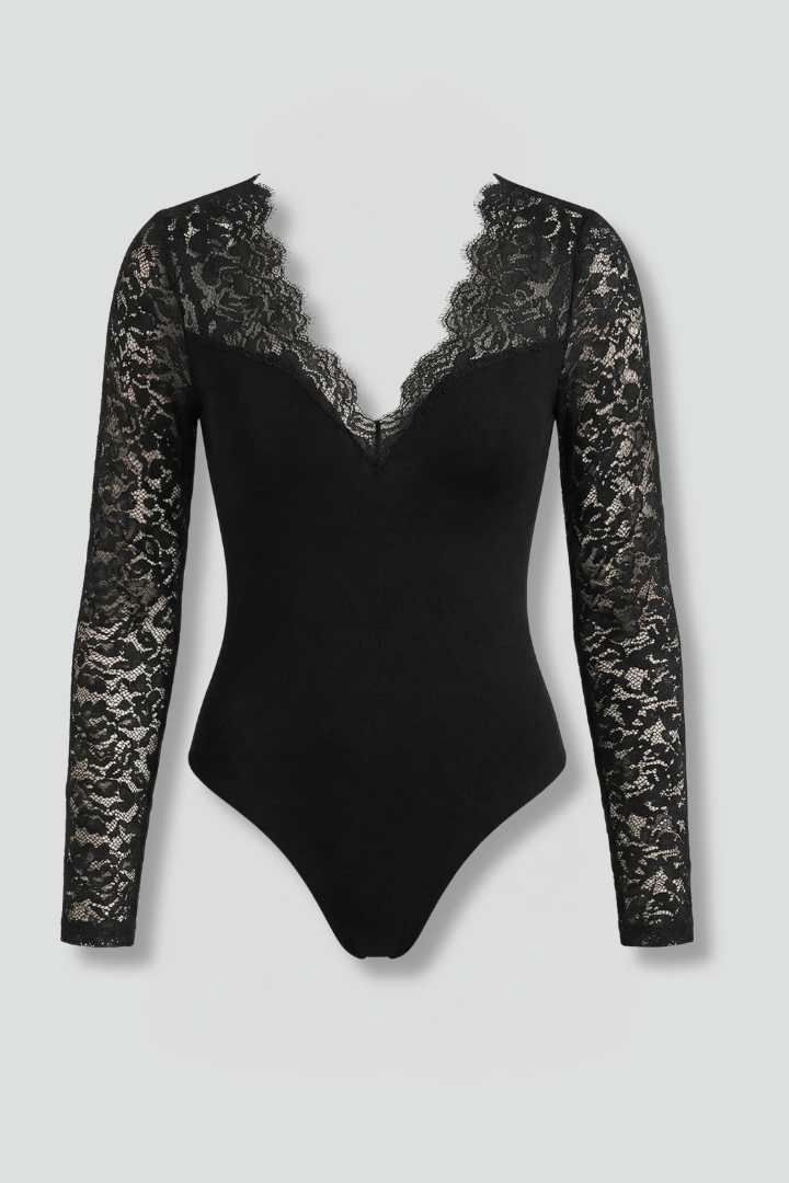 Matilda V-Neck Lace Blouse