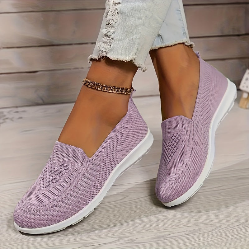 Textured Slip-On Sneakers