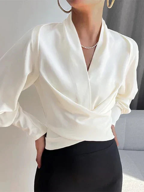 Georgie V-Neck Blouse