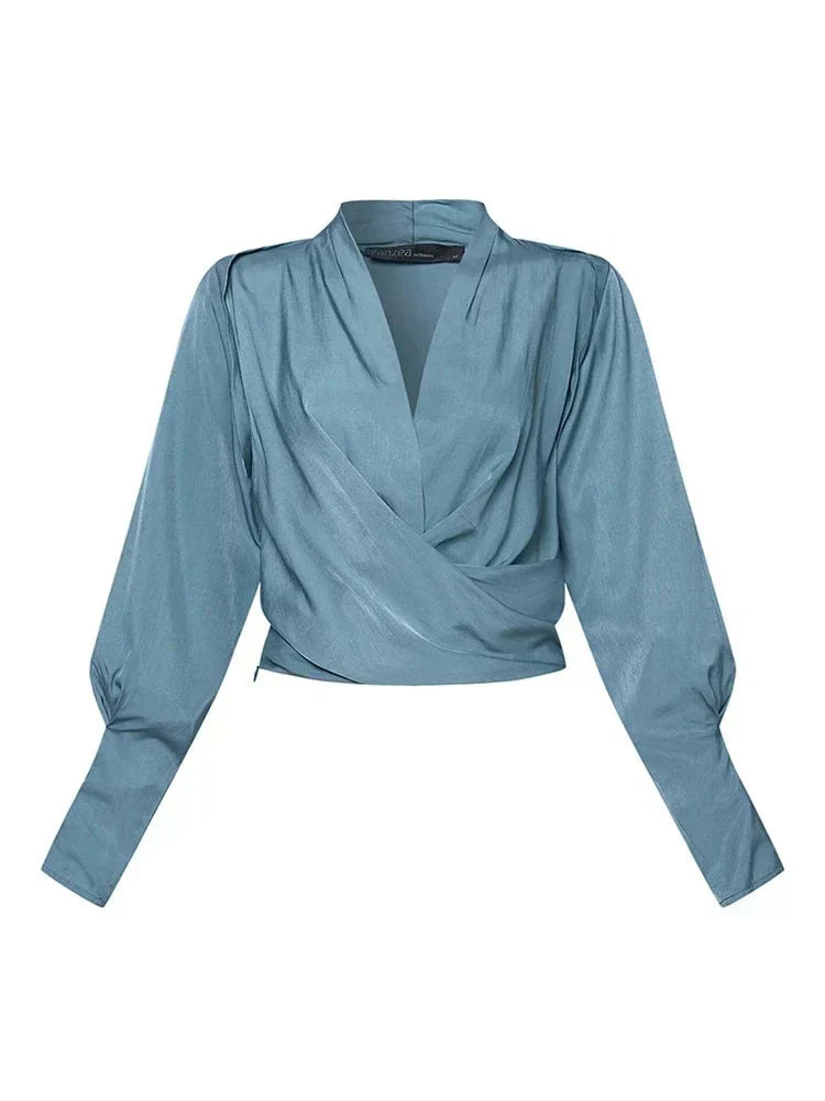 Georgie V-Neck Blouse