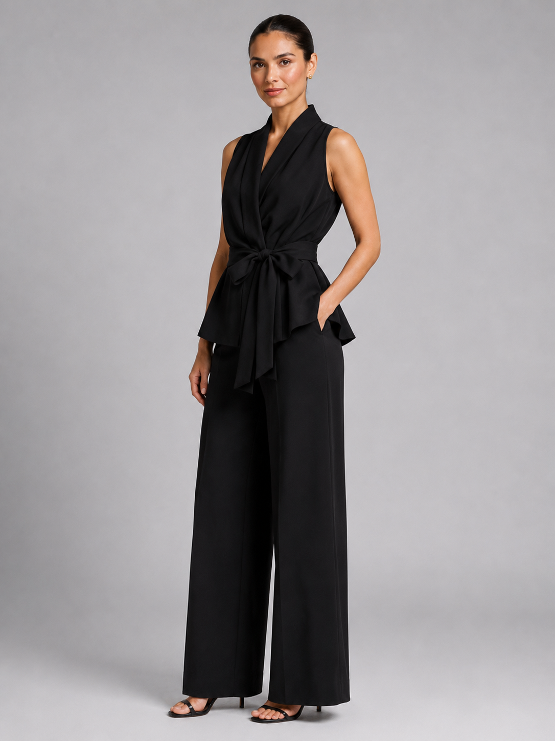 Amelie Wrap Top Trouser Set
