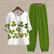 Annora Relaxed Summer Trouser Set