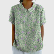 Penelope Short Sleeve Floral Blouse
