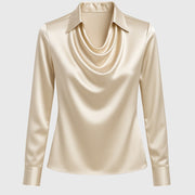 Lenora Pleated Blouse