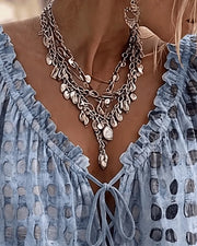 Pippa V-Neck Lace Blouse