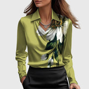 Lenora Pleated Blouse