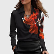 Lenora Pleated Blouse