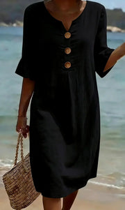 Rowan Puff Sleeve Dress